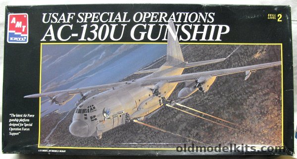 AMT 1/72 USAF Special Operations AC-130U Gunship, 8326